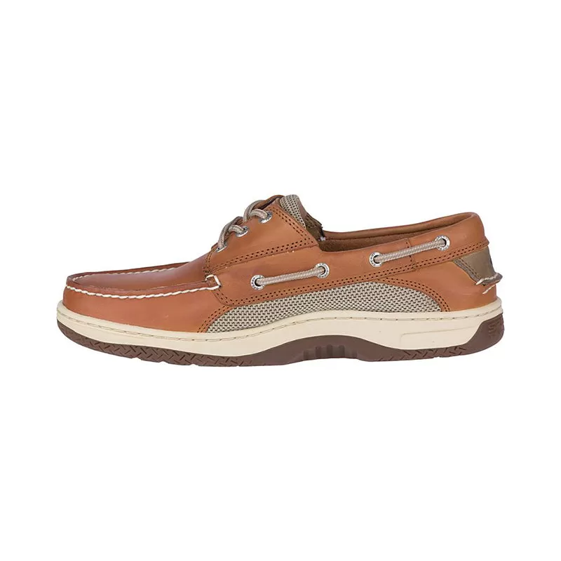 Men's Billfish 3-Eye Boat Shoe Dark Tan