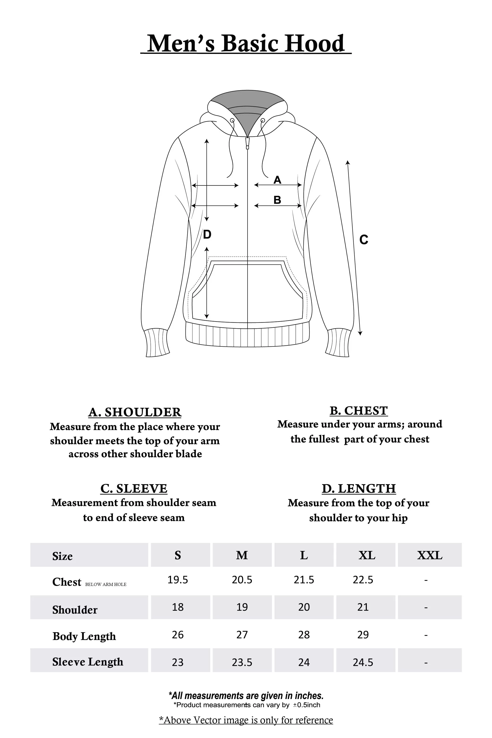 Men's Fashion Zipper Hood