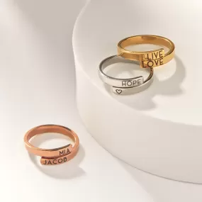 Mia Personalized Ring