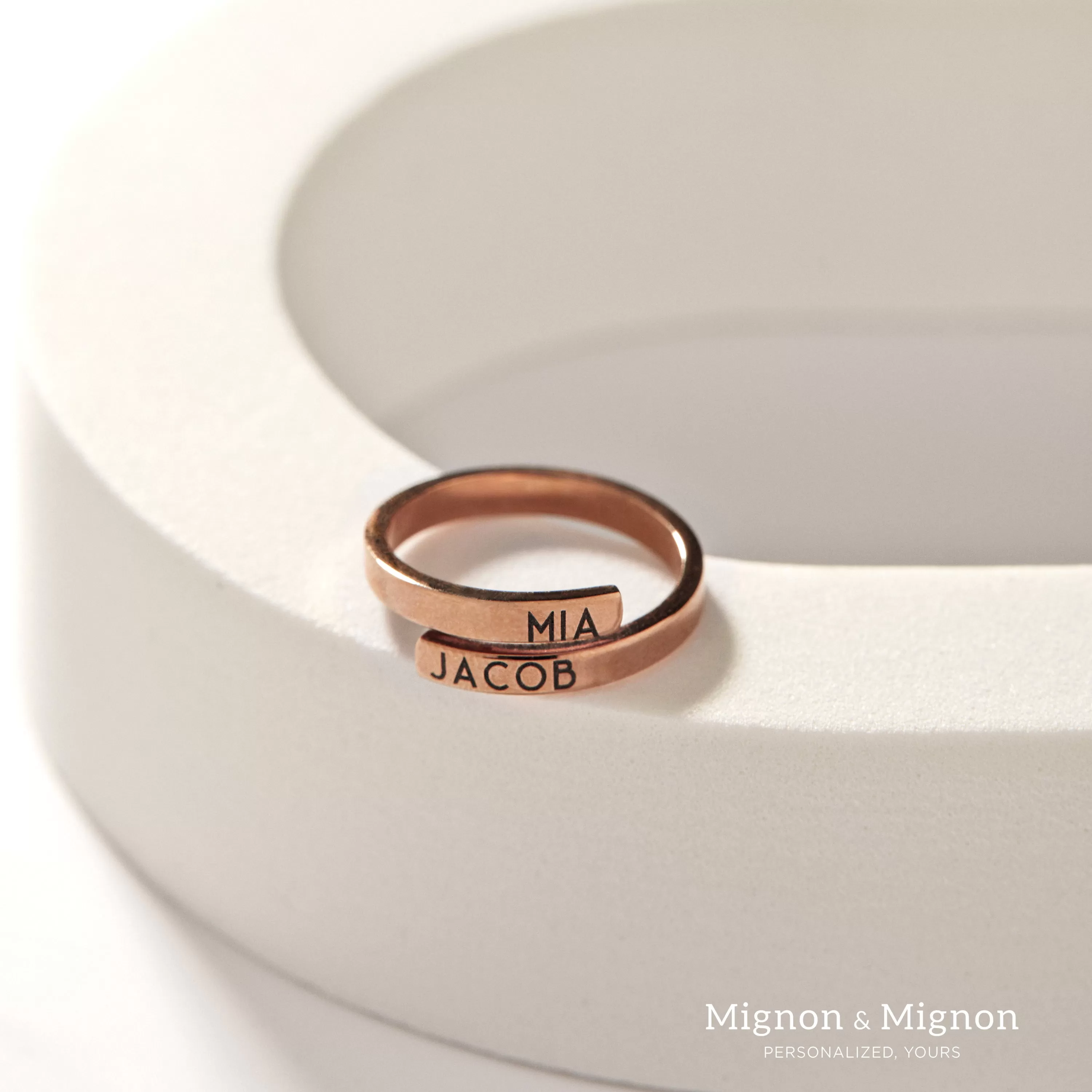 Mia Personalized Ring