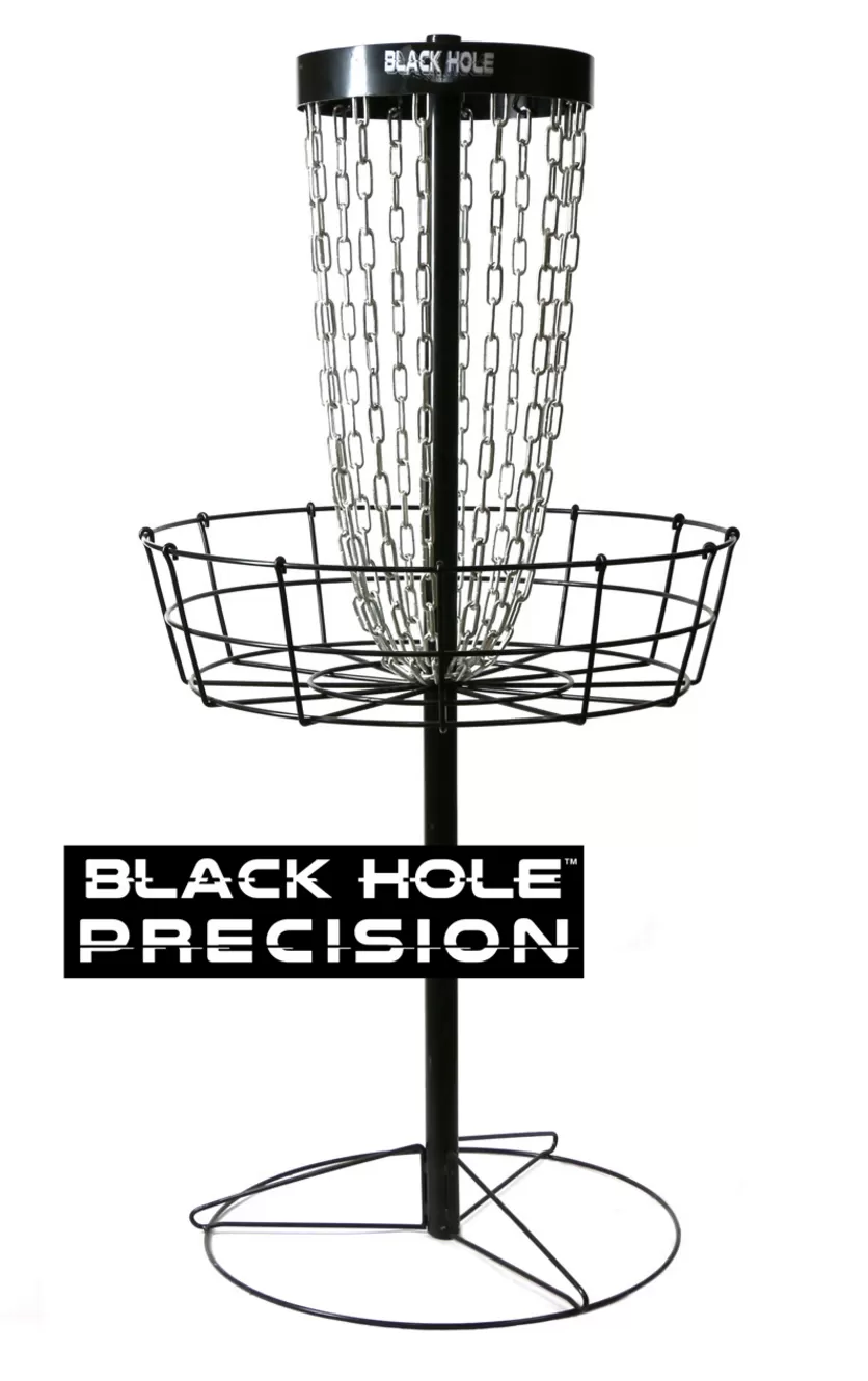 MVP Black Hole Precision Disc Golf Basket