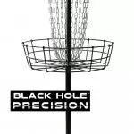 MVP Black Hole Precision Disc Golf Basket