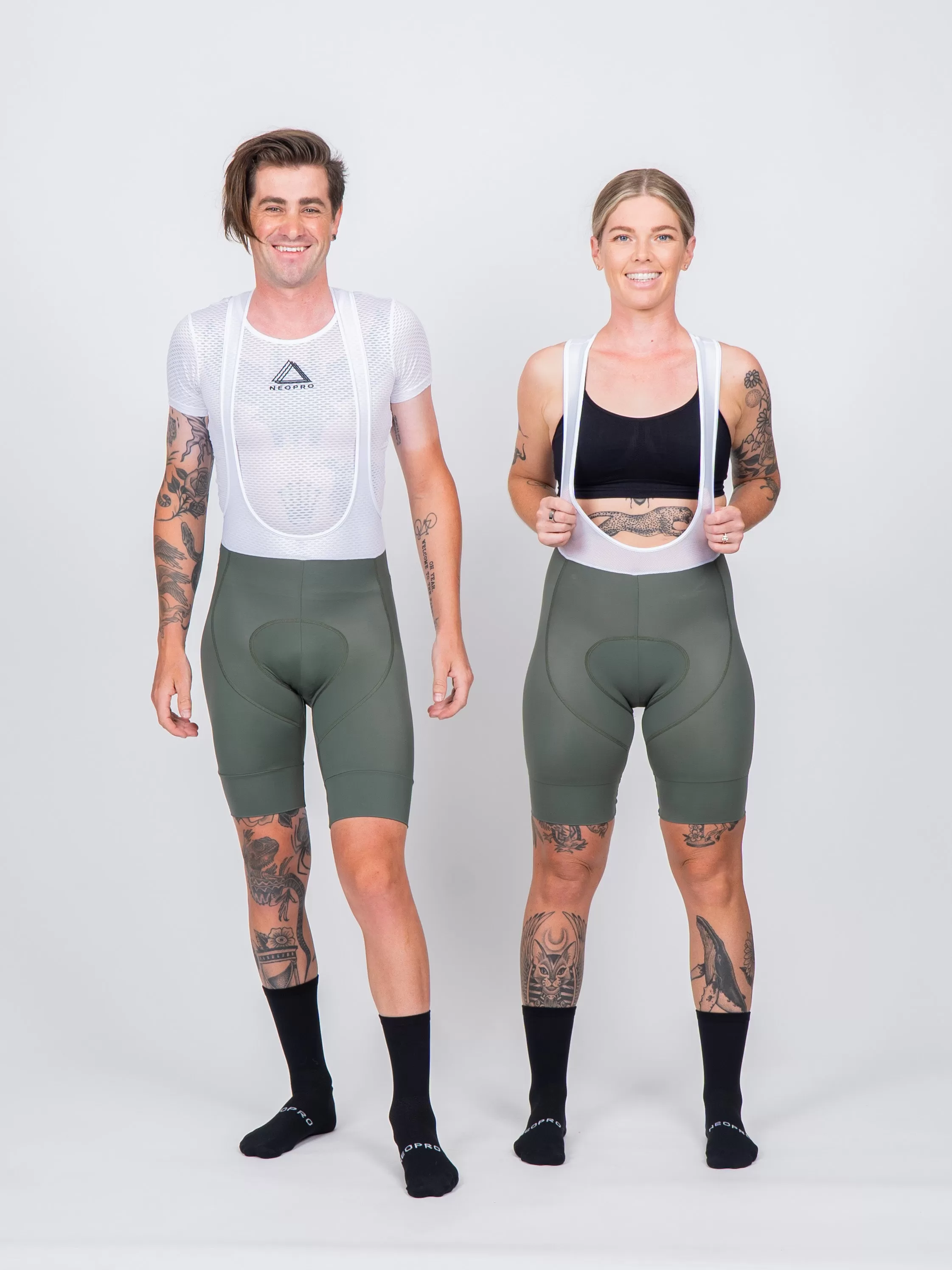 NeoPro Army Green Bibs