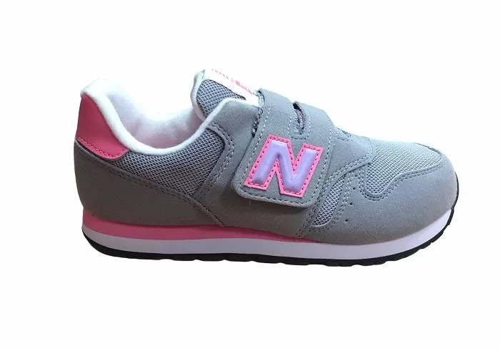 New Balance girls' sneakers KV373FLY gray pink