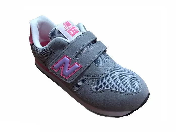 New Balance girls' sneakers KV373FLY gray pink