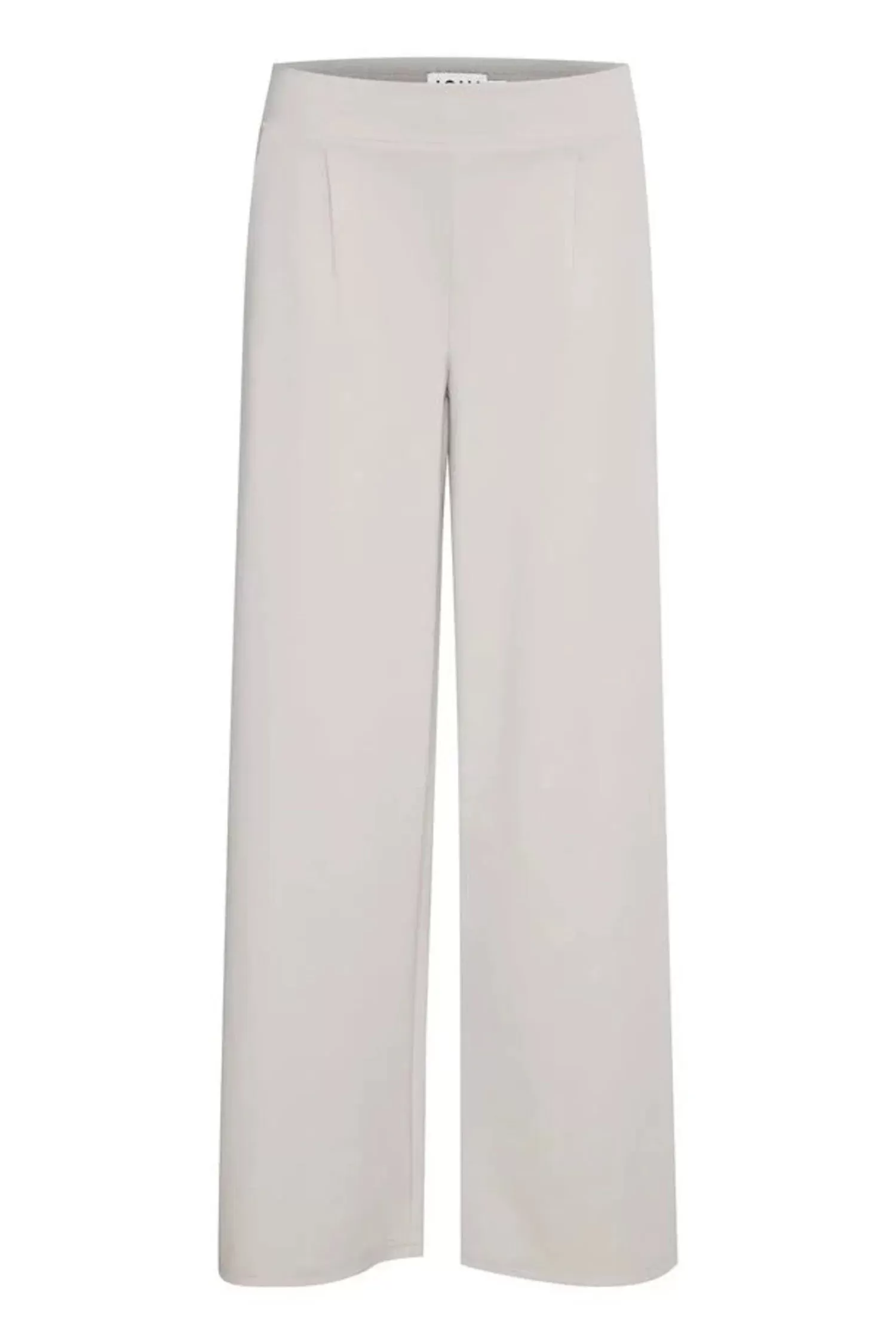 Pantalon Kate Wide Crop Silver Gray fibres recyclées