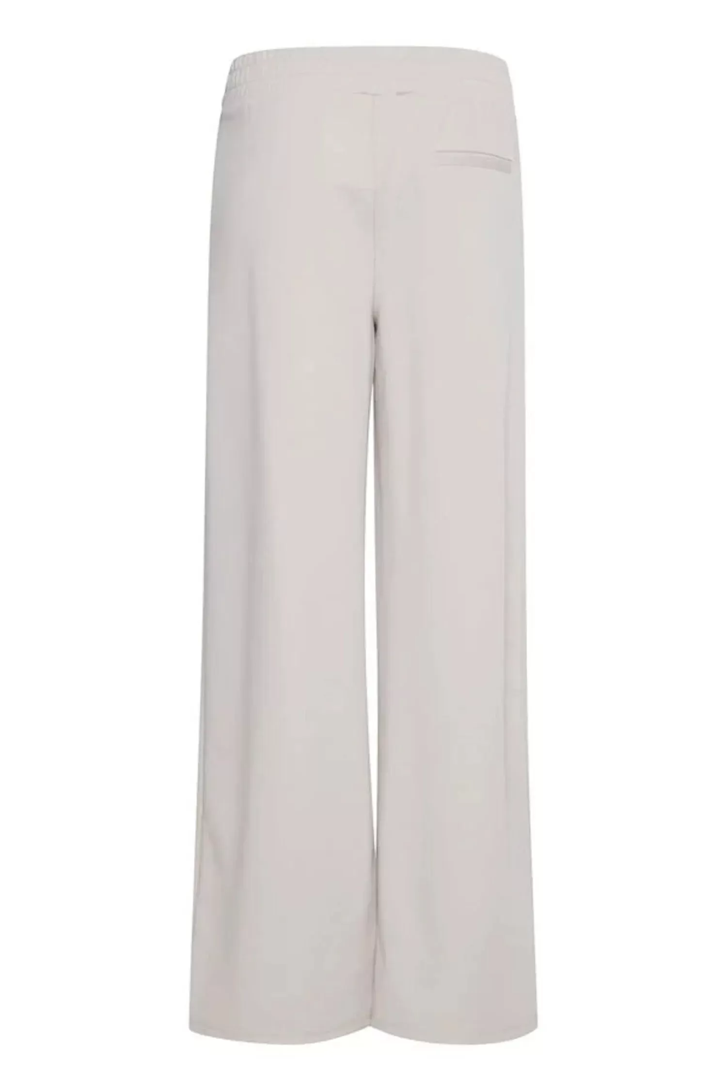 Pantalon Kate Wide Crop Silver Gray fibres recyclées