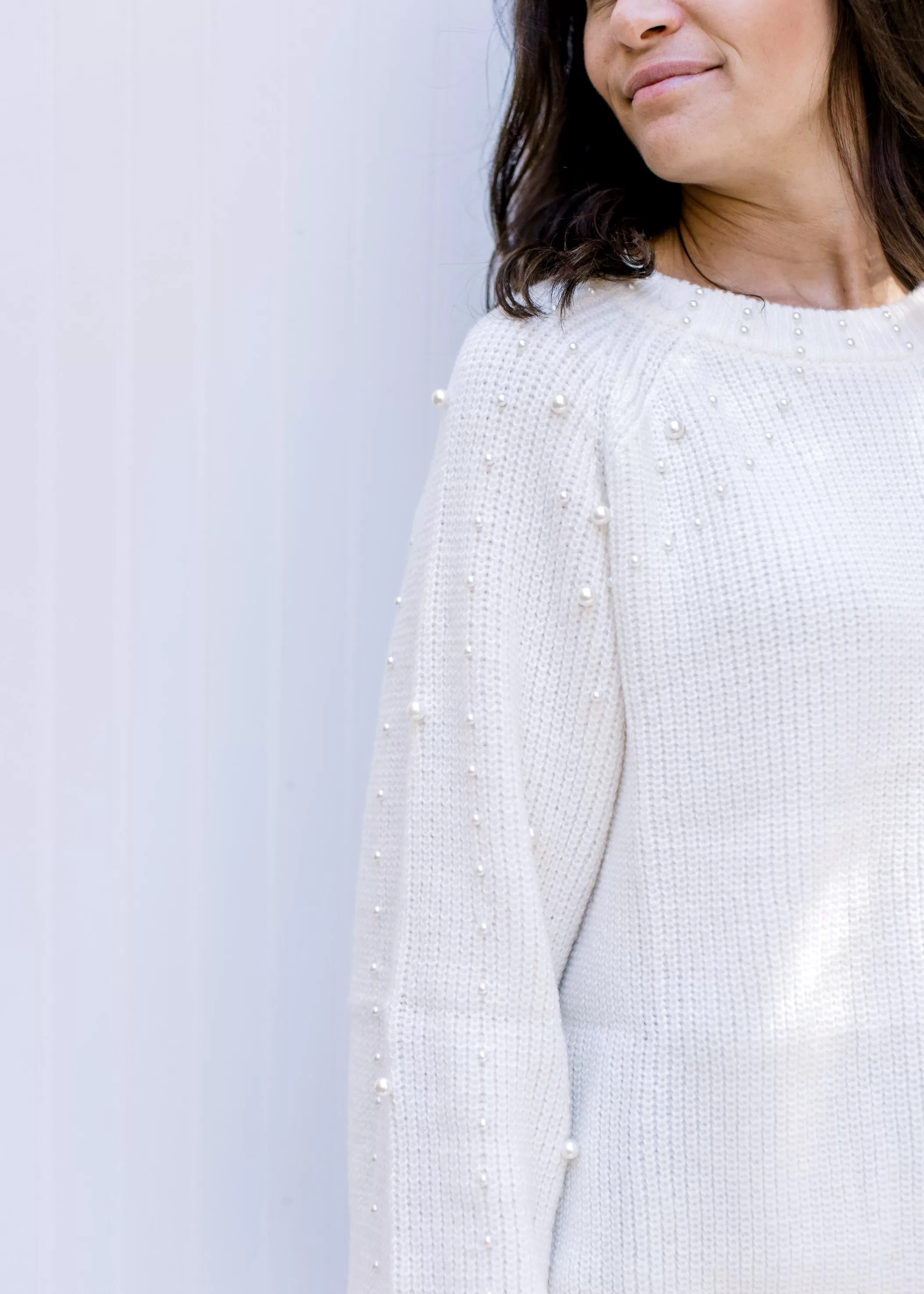 Pearl Drops Sweater