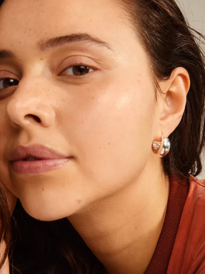 PILGRIM Amber Chunky Hoops