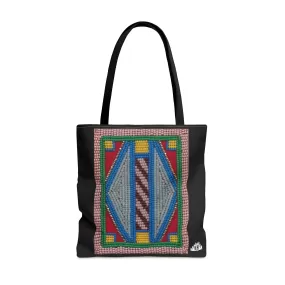 Plateau Beaded Pouch Tote Bag