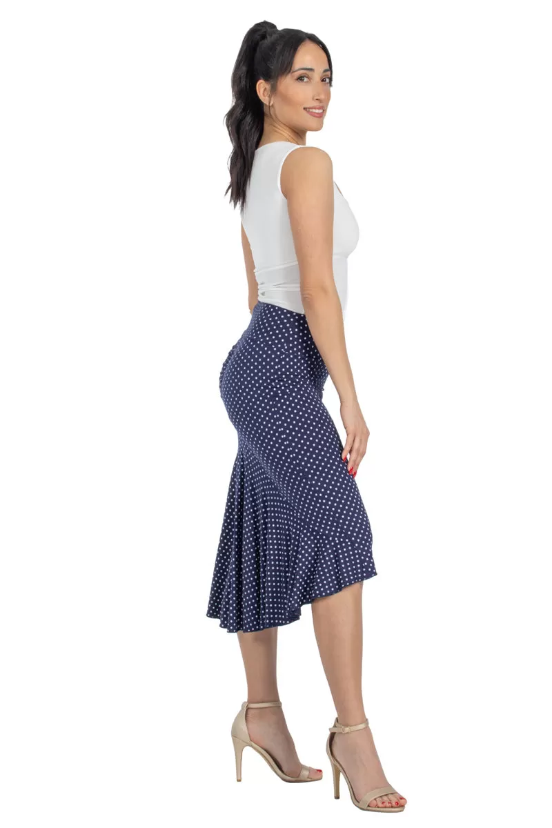 Polka Dot Mermaid Tango Skirt