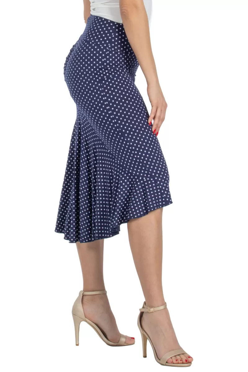 Polka Dot Mermaid Tango Skirt