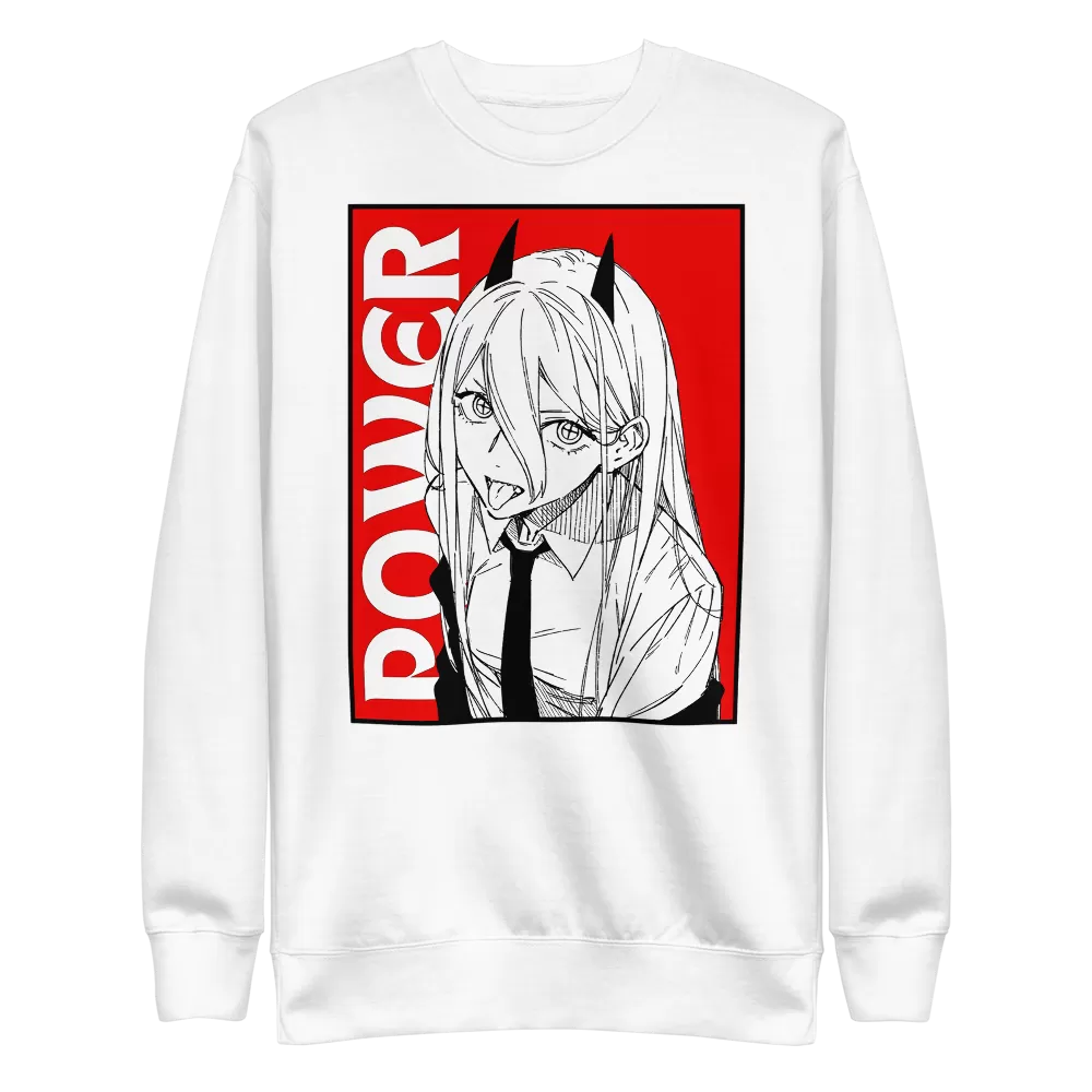 Power Crewneck Sweatshirt Chainsaw Man