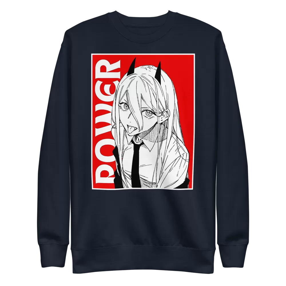 Power Crewneck Sweatshirt Chainsaw Man