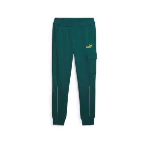 Puma men's sports trousers ESS Minimal Gold 680015 43 green