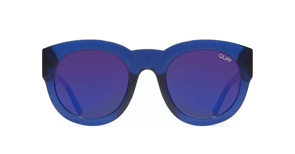 Quay If Only Round Sunglasses Black