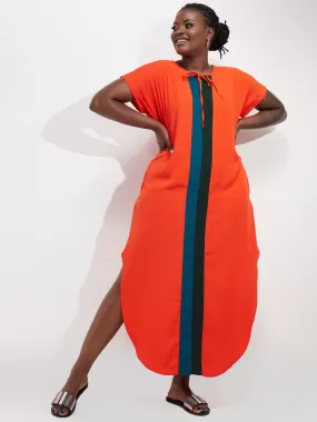 Salok Tanzi Maxi Dress - Orange