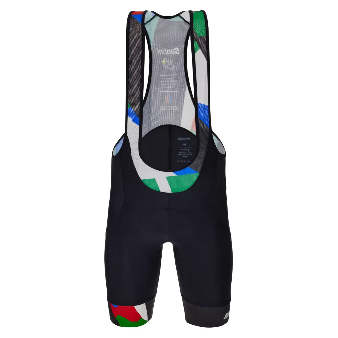 Santini TDF Mont Blanc-Courchevel - Bib Shorts