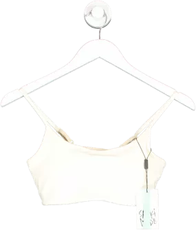 SASKI Cream Balance Sports Bra UK S