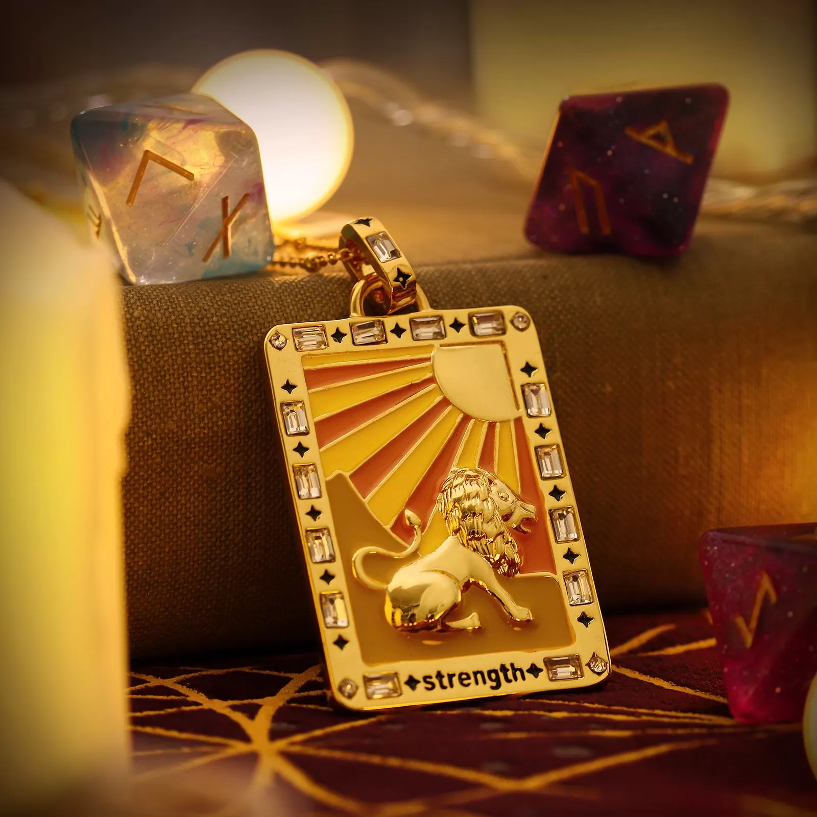 Strengh Tarot Necklace