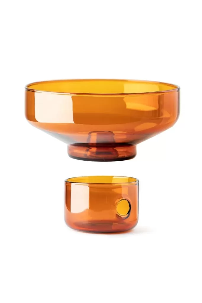 Studio Milligram - Glass Oil Burner - Amber