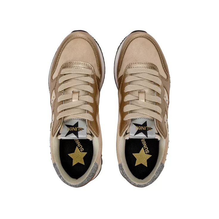 Sun68 women's sneakers shoe Stargirl Studs Z43212 16 beige