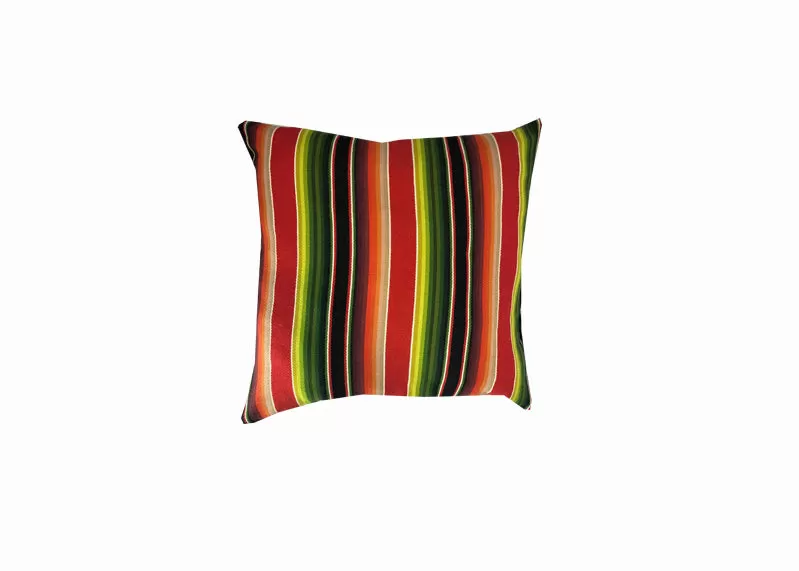 Sundance Serape Square Home Pillow- Red