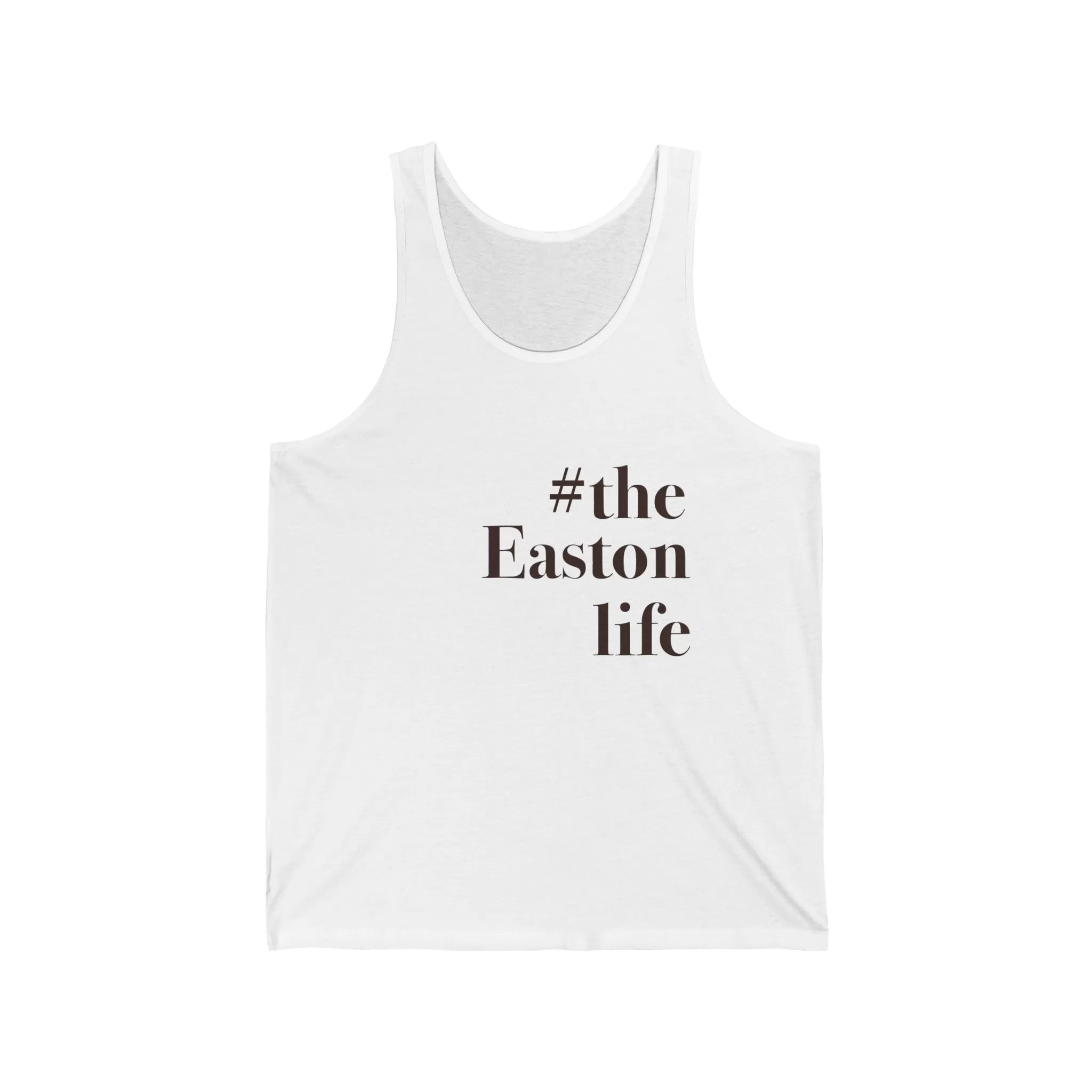 #theeastonlife Unisex Jersey Tank