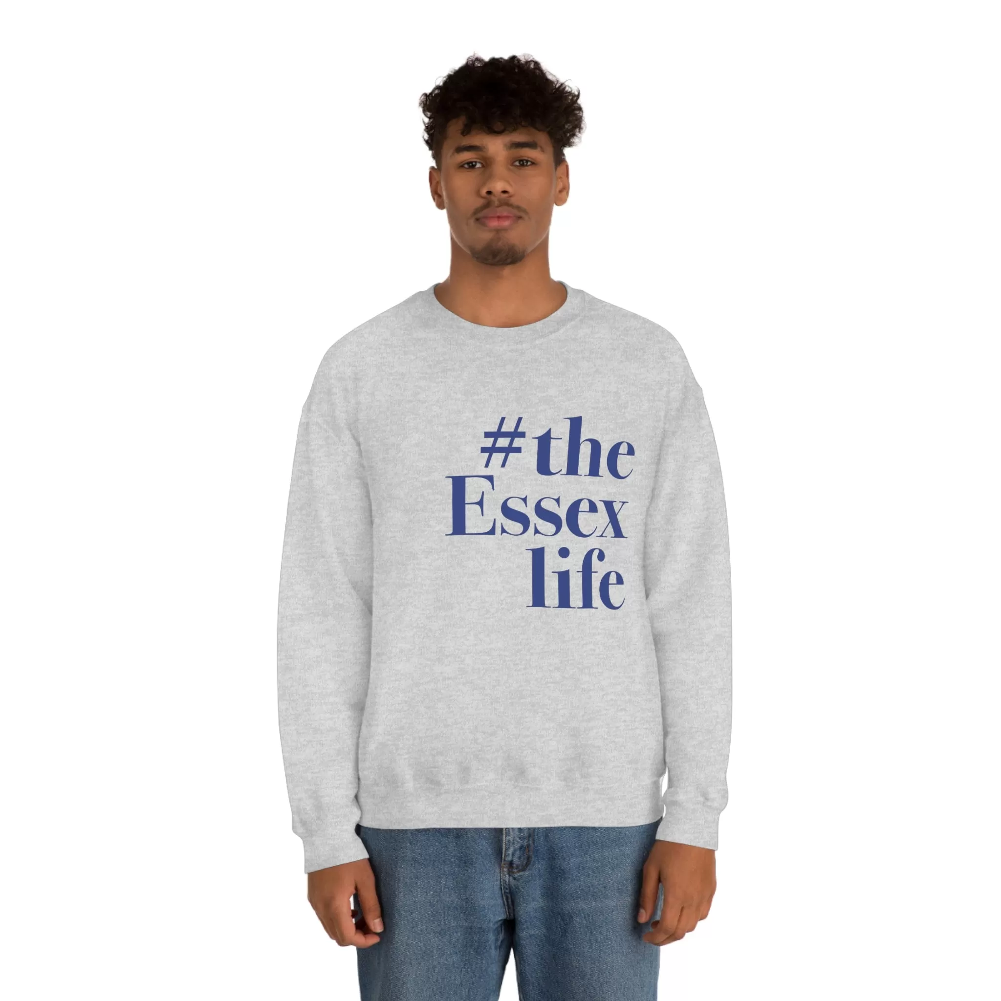 #theessexlife Unisex Heavy Blend™ Crewneck Sweatshirt