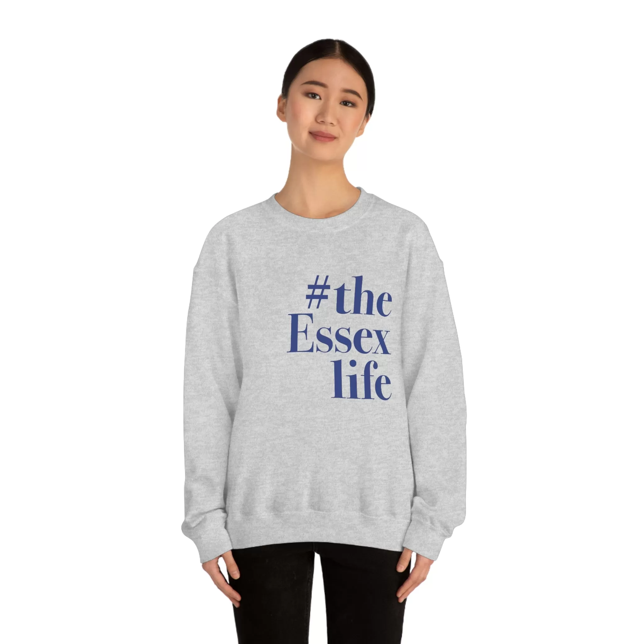 #theessexlife Unisex Heavy Blend™ Crewneck Sweatshirt