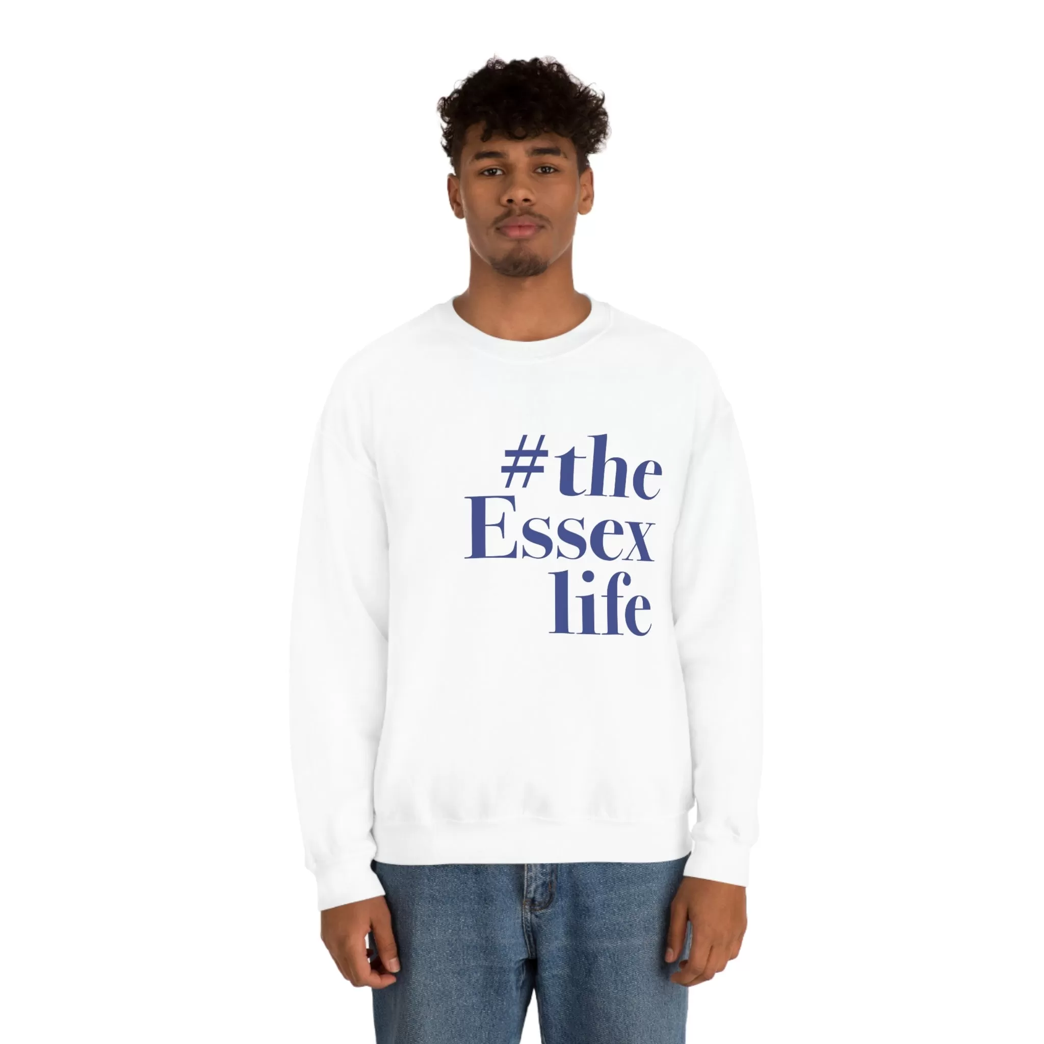 #theessexlife Unisex Heavy Blend™ Crewneck Sweatshirt