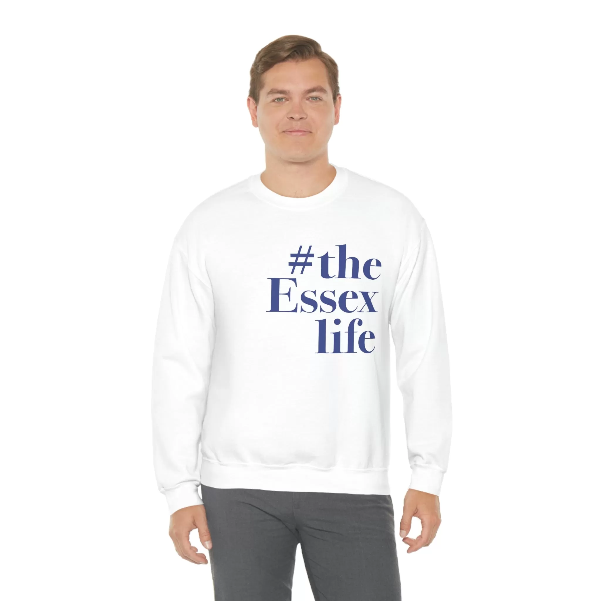 #theessexlife Unisex Heavy Blend™ Crewneck Sweatshirt