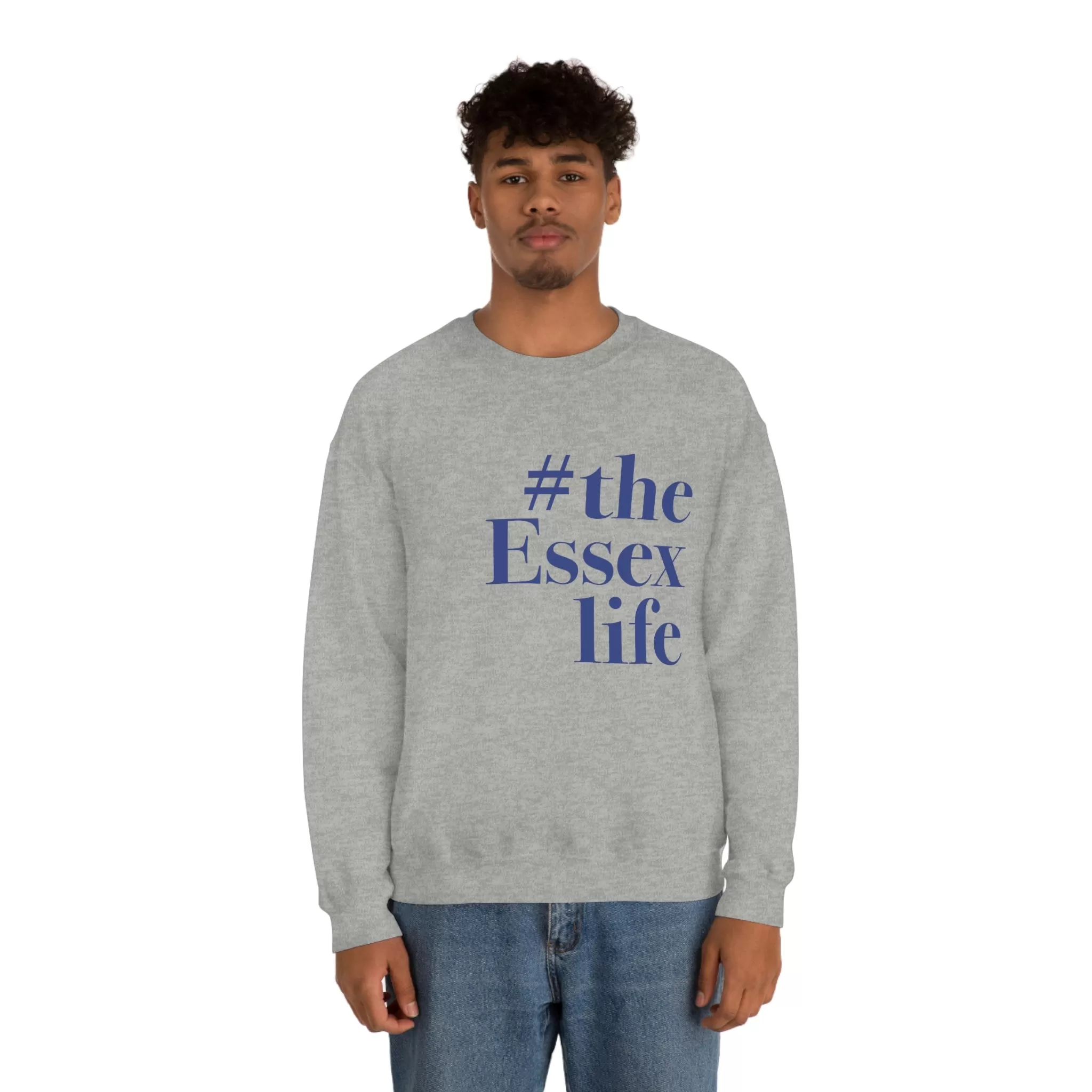 #theessexlife Unisex Heavy Blend™ Crewneck Sweatshirt