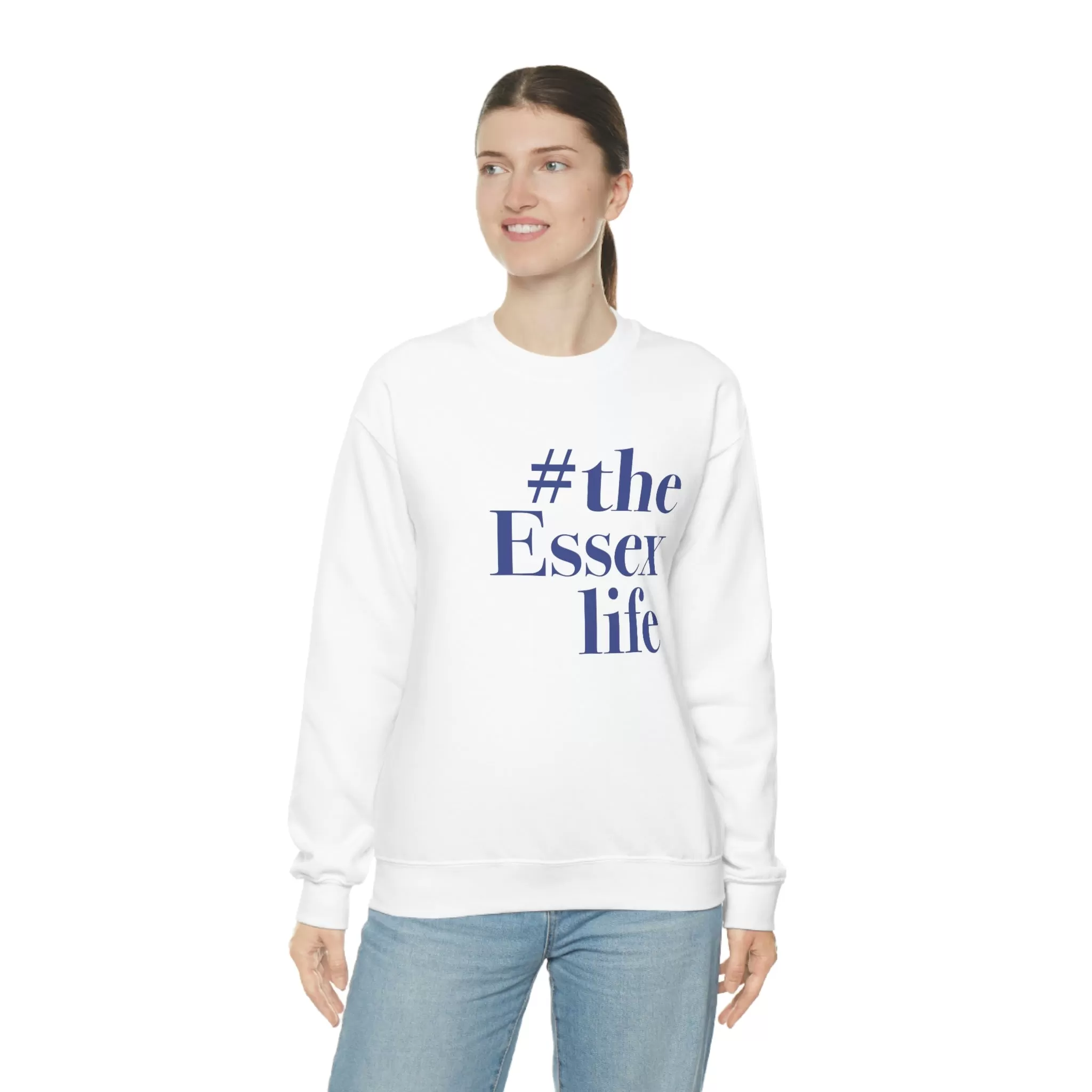 #theessexlife Unisex Heavy Blend™ Crewneck Sweatshirt