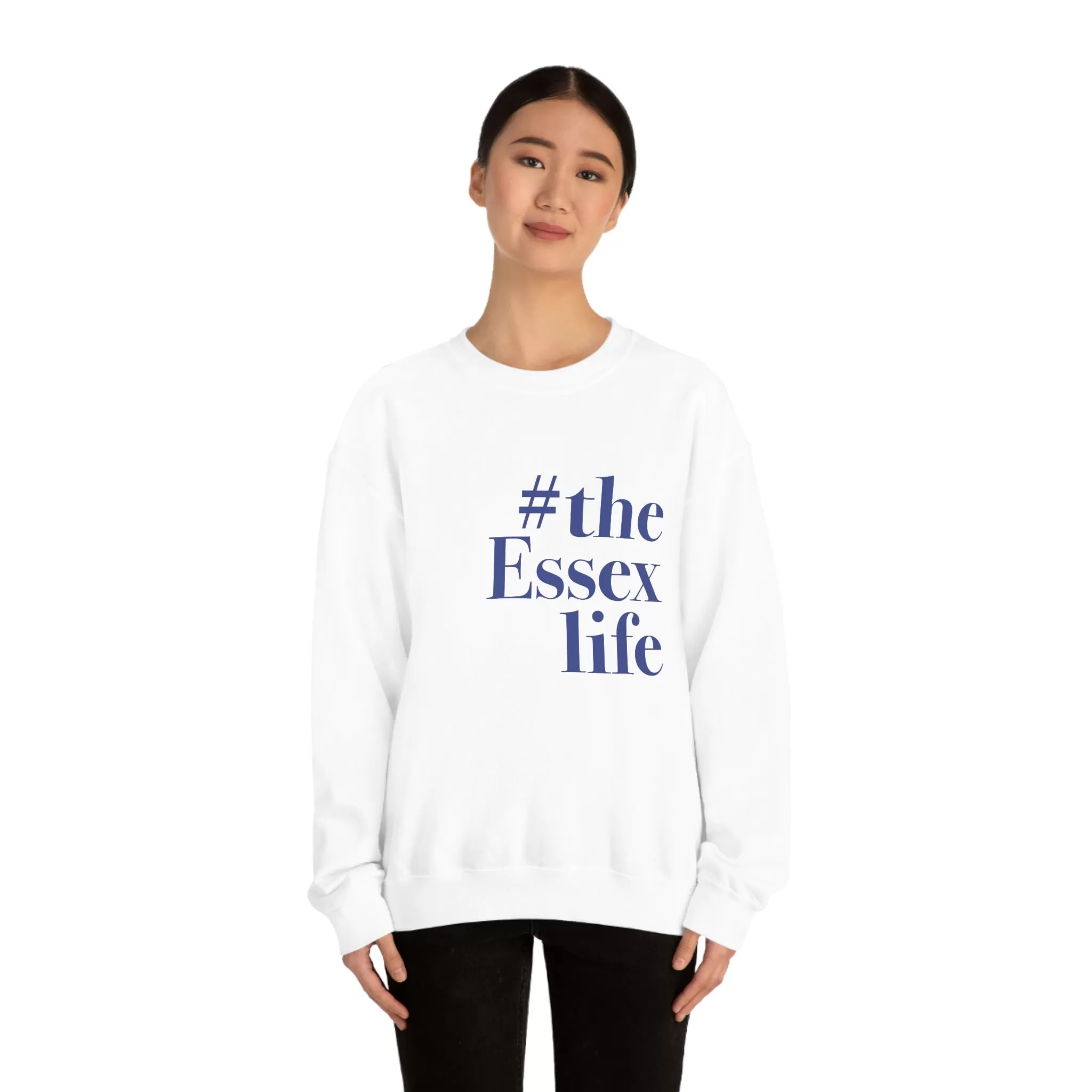 #theessexlife Unisex Heavy Blend™ Crewneck Sweatshirt