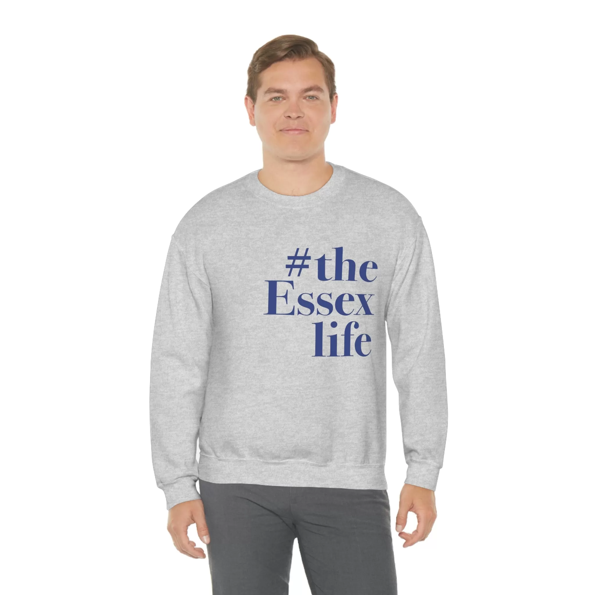 #theessexlife Unisex Heavy Blend™ Crewneck Sweatshirt