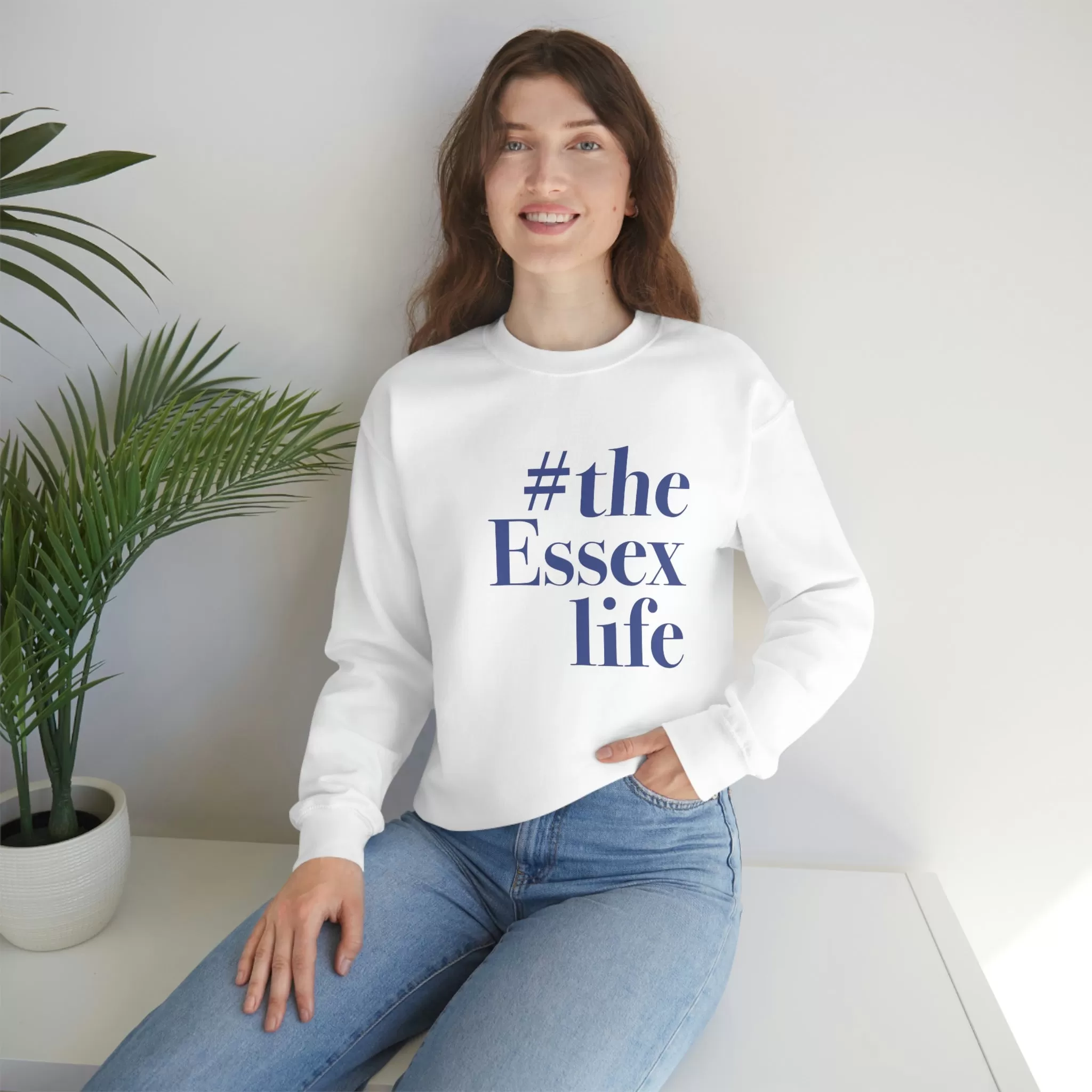 #theessexlife Unisex Heavy Blend™ Crewneck Sweatshirt