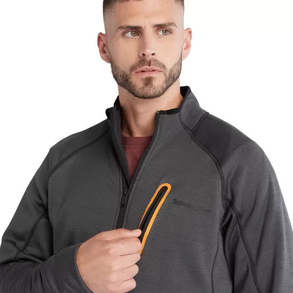 Timberland Pro Men's Reaxion Full Zip Athletic Fleece Jacket -Charcoal- TB0A55RWCV9