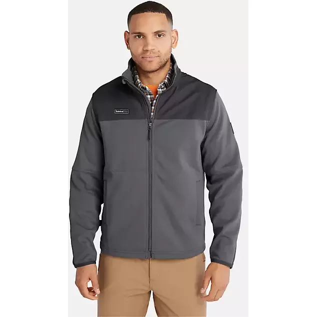 Timberland Pro Men's Trailwind Full Zip Fleece Jacket -Asphalt- TB0A644NBS5