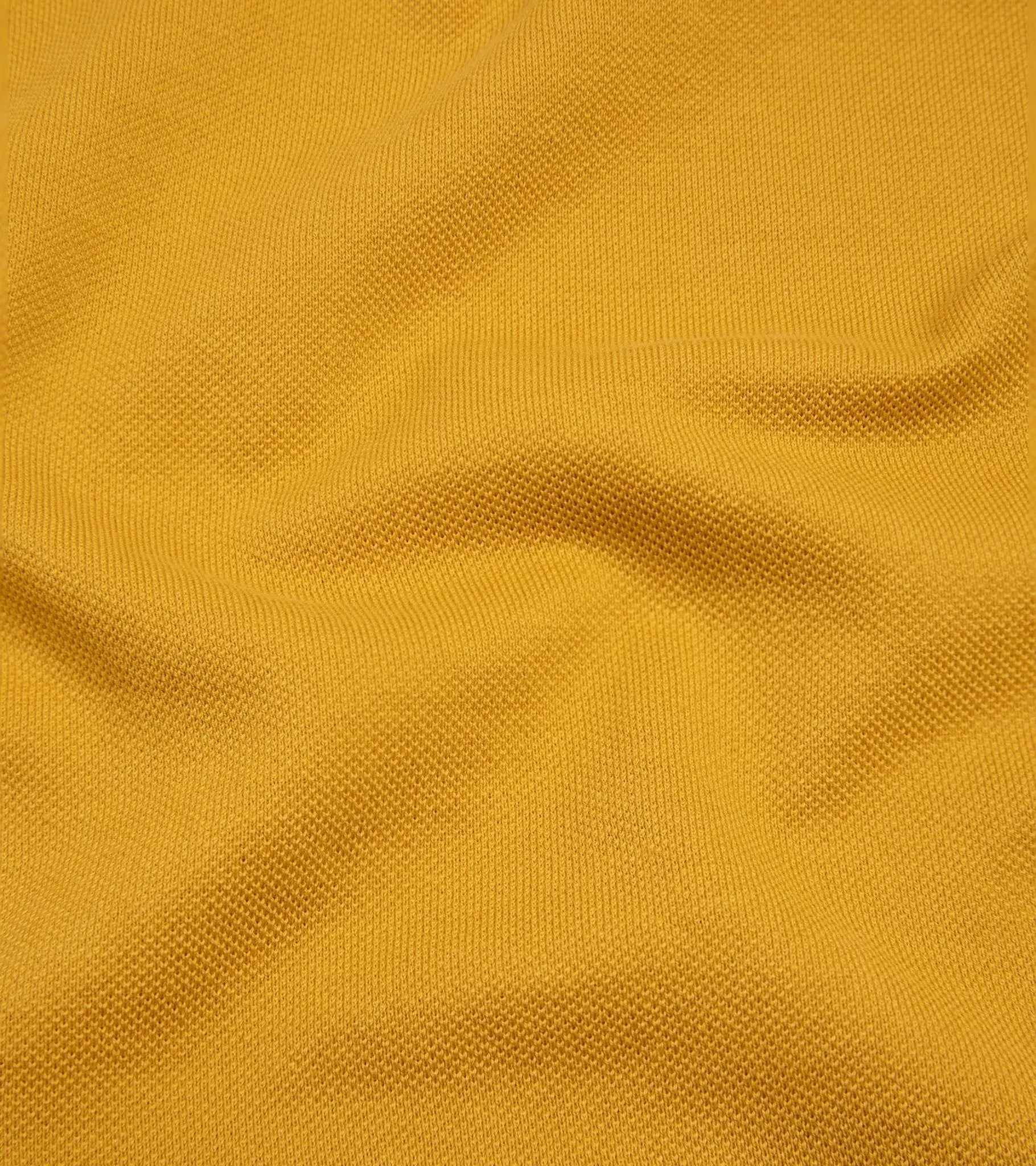 Trunk Moxon Short Sleeve Polo Shirt: Golden Yellow