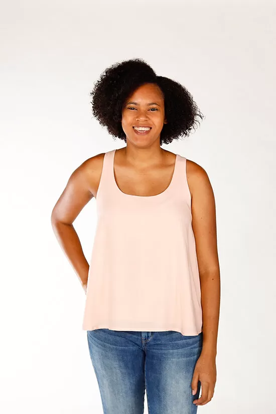 Victory Tank Top Sewing Pattern by Chalk & Notch