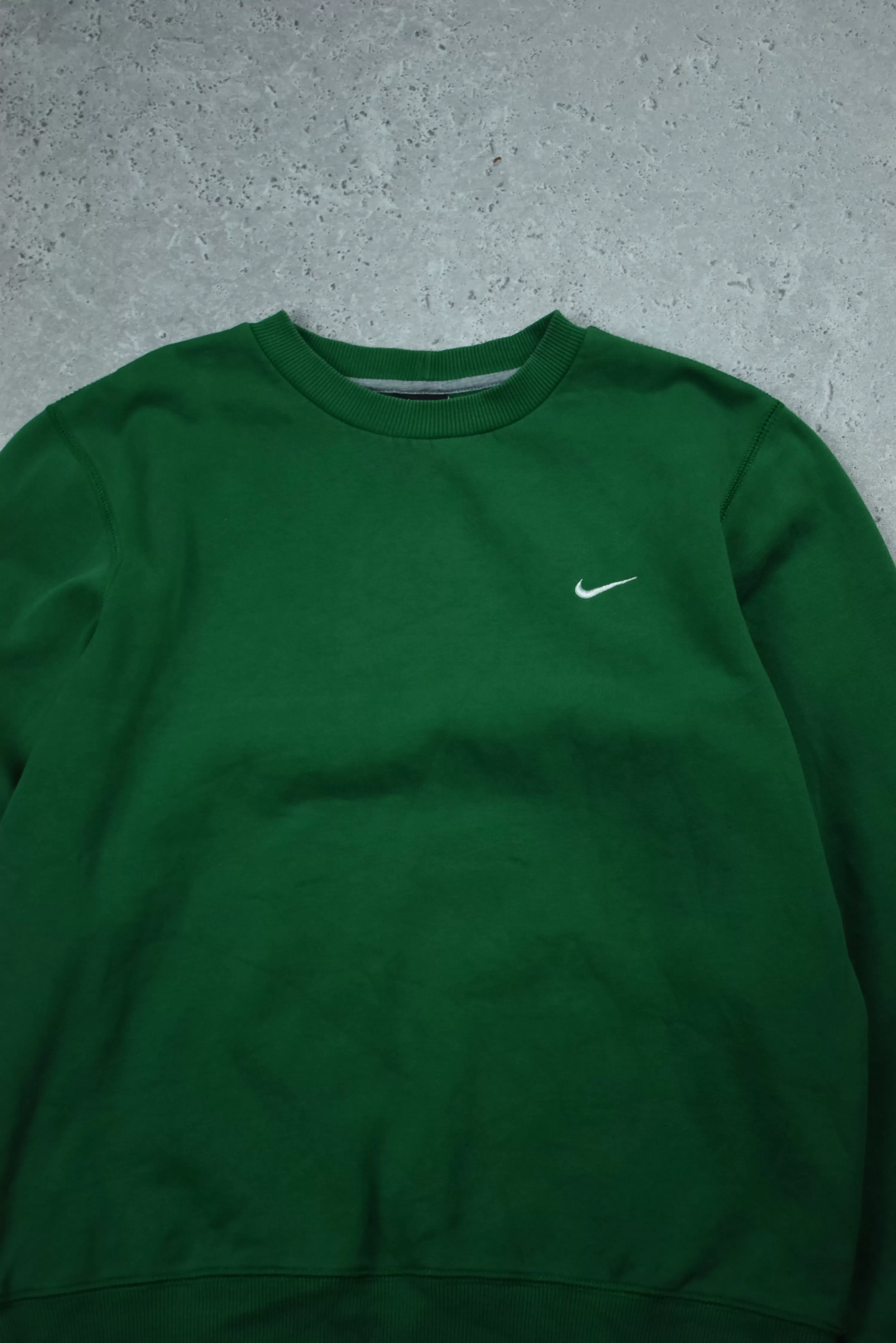 Vintage Nike Embroidered Small Swoosh Sweatshirt Small