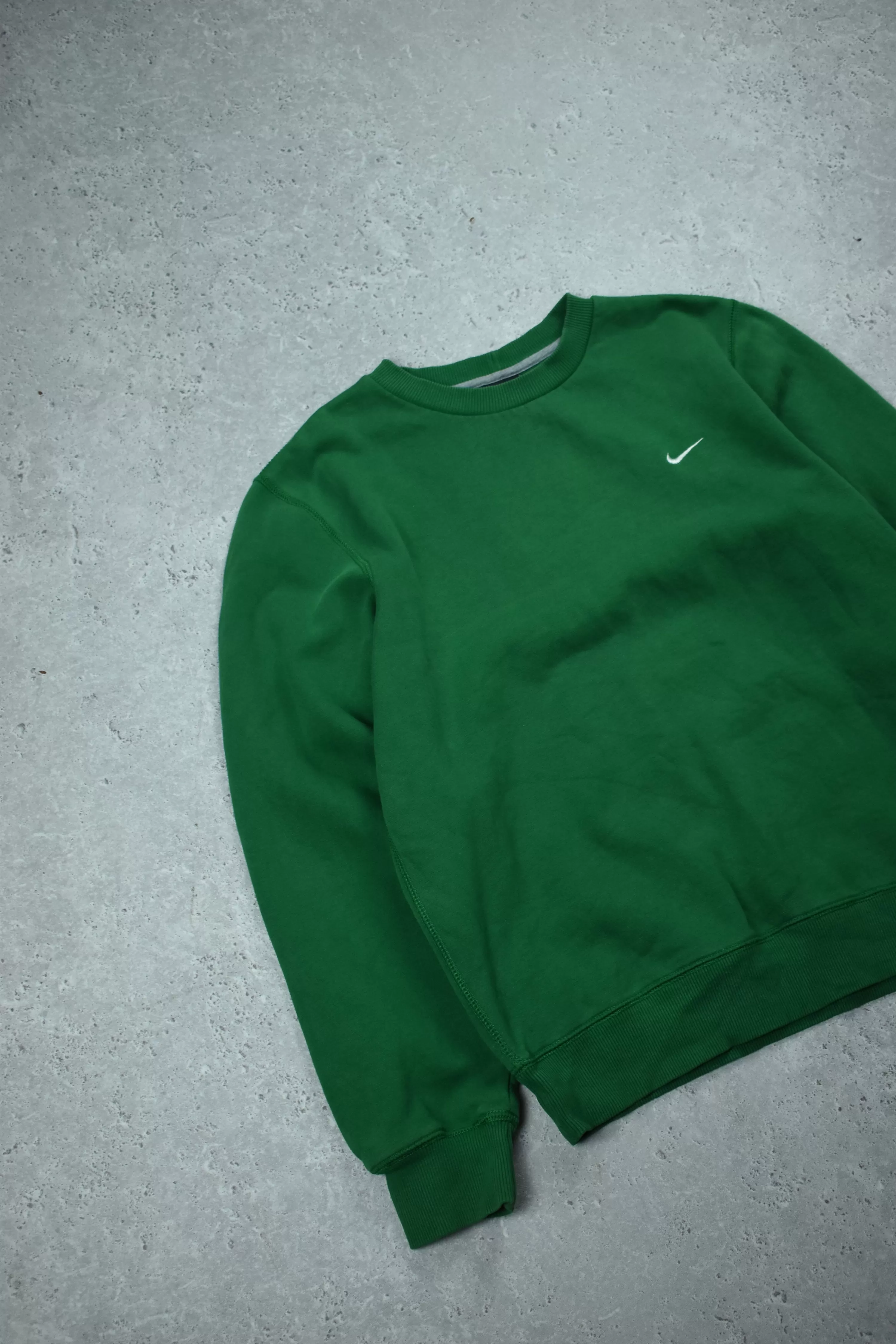 Vintage Nike Embroidered Small Swoosh Sweatshirt Small