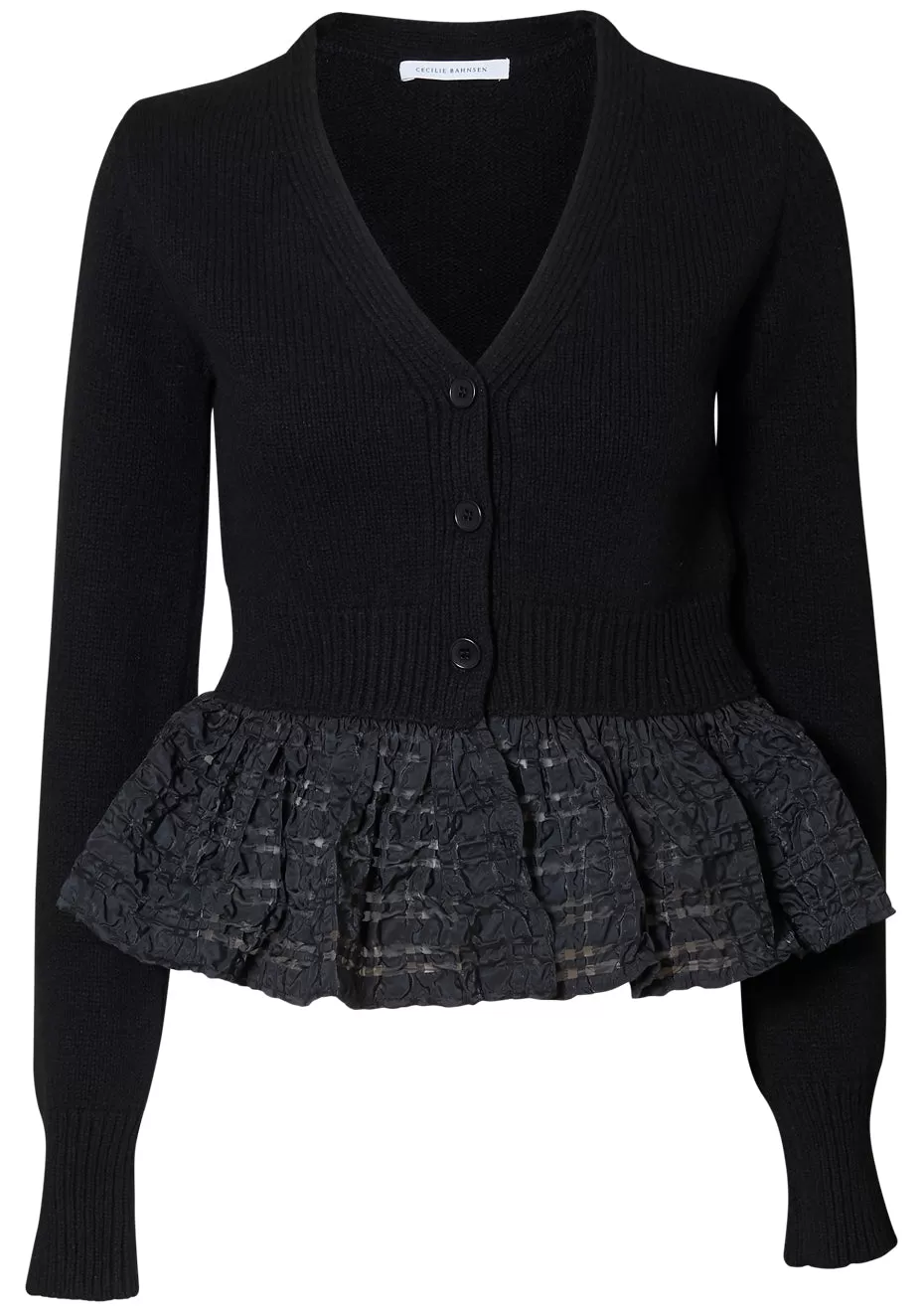 Vision Cashmere Cardigan Black