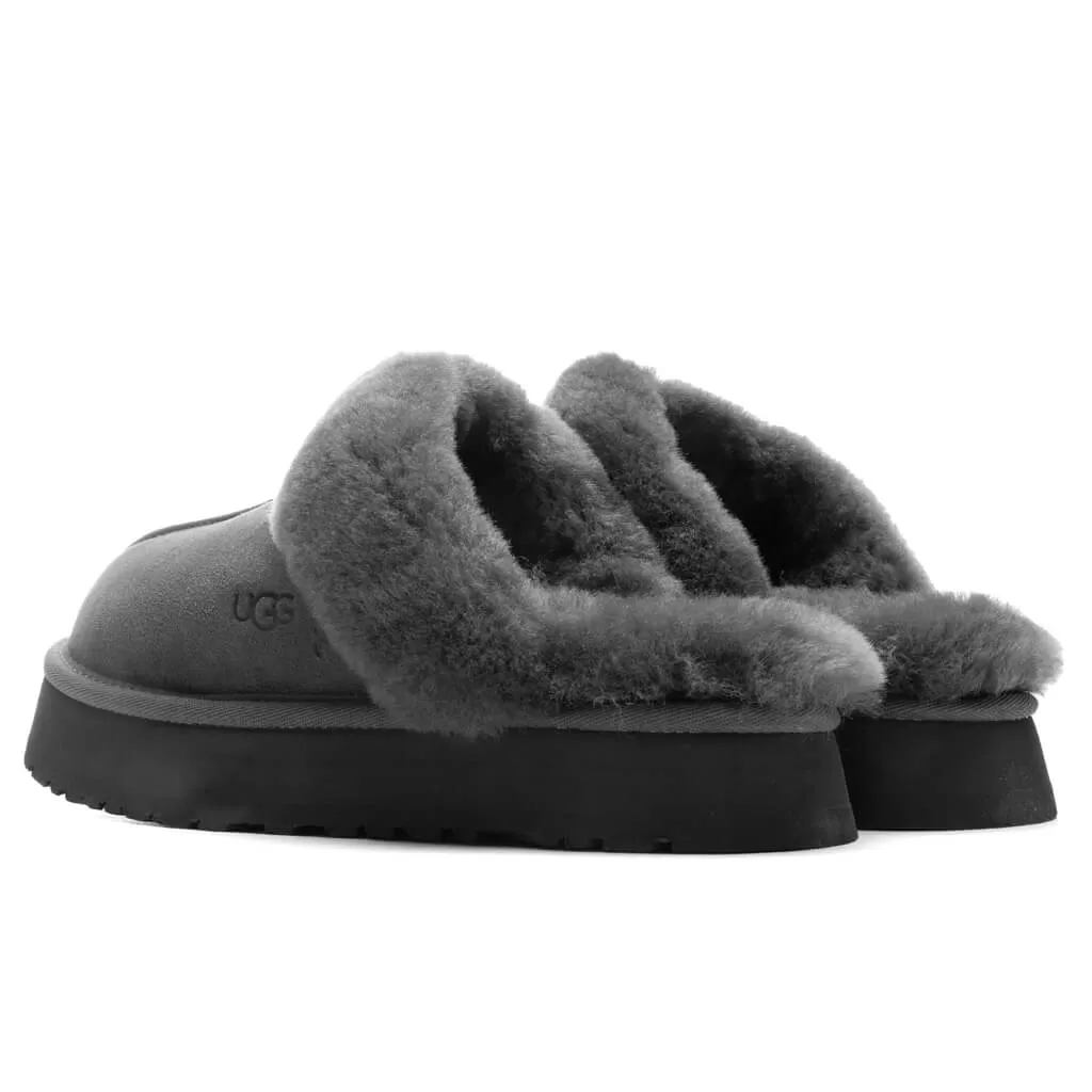 Women's Disquette Slipper - Charcoal