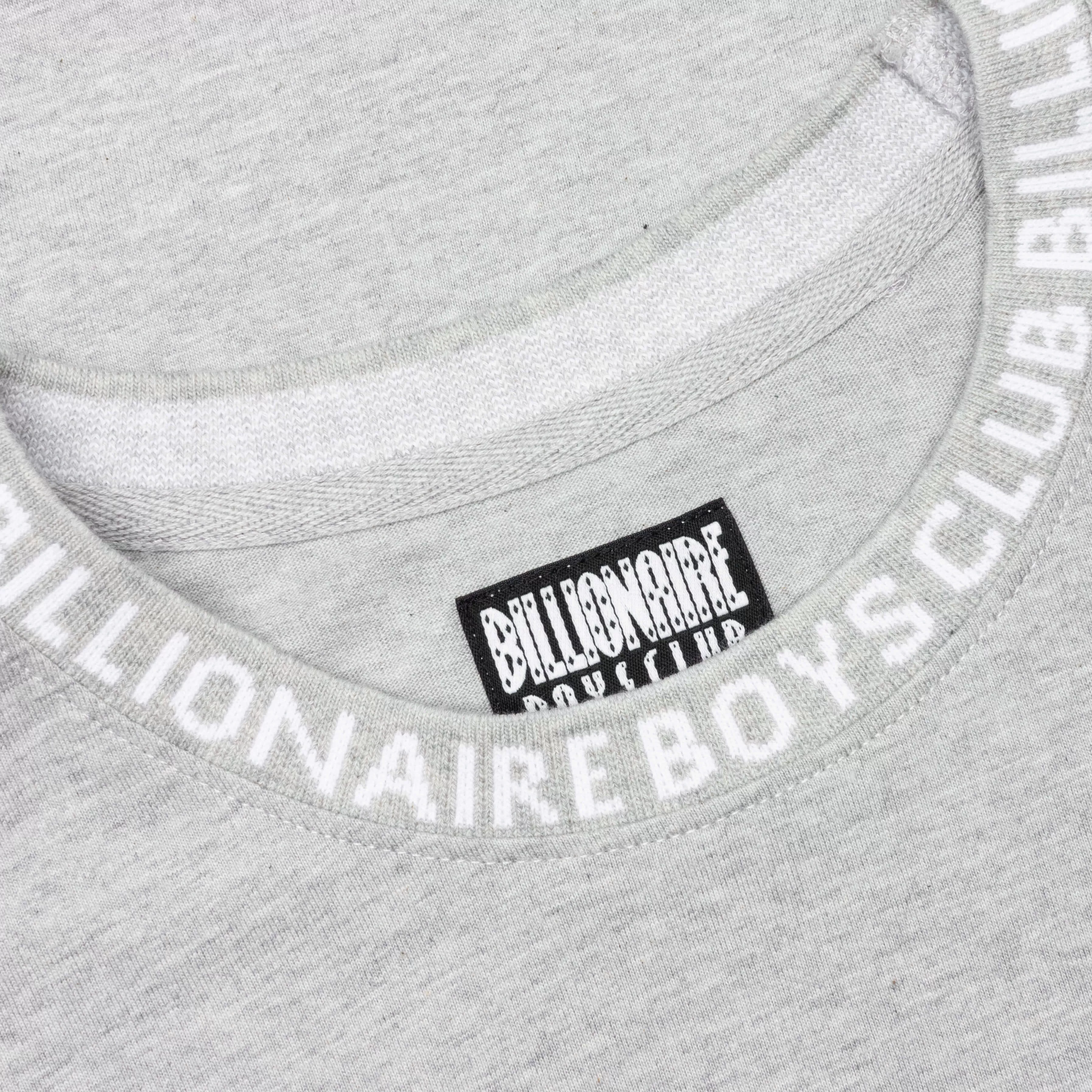 Wrapped S/S Knit Tee - Heather Grey